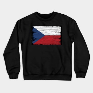 Flagge Tschechei Nation Osten Crewneck Sweatshirt